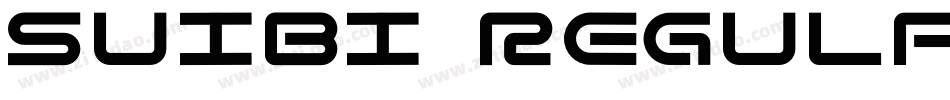 suibi Regular字体转换